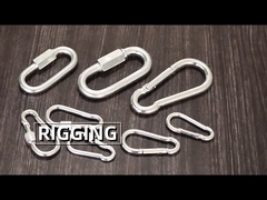 Vòng mắt xoay kết nối treo đôi đầu xoay mắt đến móc mắt 16 * 16