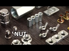 Tùy chỉnh đai ốc mặt bích bằng thép carbon tiêu chuẩn DIN6923