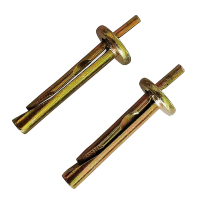 Thép Carbon Steel M6 Expansion Screw Anchor Yellow Zinc Plated