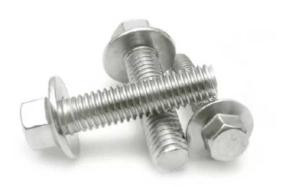 4.8/8.8/10.9 Chất liệu thép carbon Flange Bolt Carton Packaging Din 6921