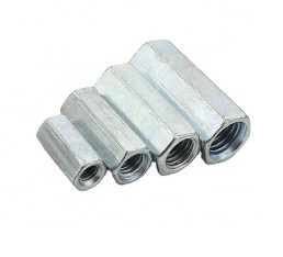 Tinh giáp Din 6334 M12 M16 Hex Head Nuts Carbon Steel Tiêu chuẩn ISO CE