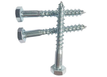 Carbon Steel Din 571 Hex Head tự khoan vít gỗ 4.8/8.8