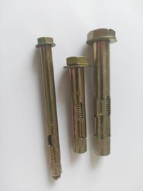 Chốt 1/4 tay áo Bu lông neo M24 Thép carbon màu vàng kẽm