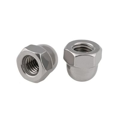 Din 1587 Một miếng thép carbon kẽm trồng Hexagon mái vòm Cap hạt