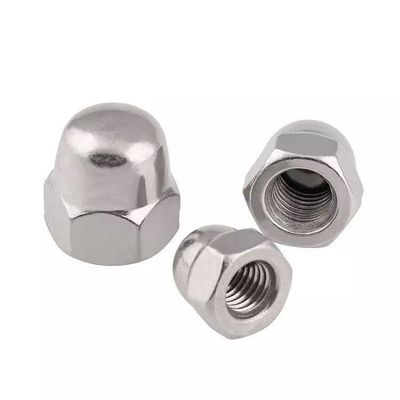 Din 1587 Một miếng thép carbon kẽm trồng Hexagon mái vòm Cap hạt