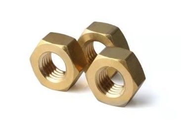 Chốt Đồng vàng Đồng thau Din 934 Đai ốc đầu lục giác M10