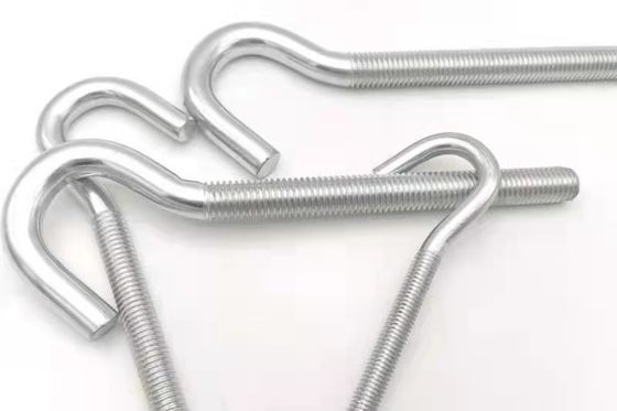 Thép carbon 8.8 Móc neo Bu lông mạ kẽm trắng tùy chỉnh