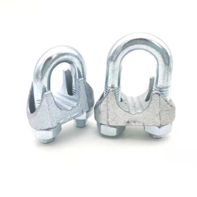 Phần cứng giàn khoan Din741 Kẹp dây nâng thép đúc dễ uốn