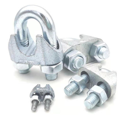 Din741 Rigging Hardware Lifting Kẹp dây thép đúc dễ uốn