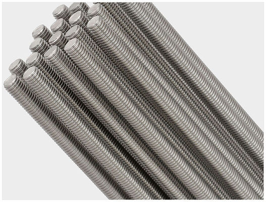 Xây dựng Full Thread Blue White Zinc Q195 Carbon Steel DIN 975 Thang dây M6 * 1m