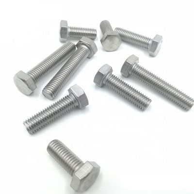 4,8 8,8 Vít đầu lục giác cấp Din 933 Din 931 cho công nghiệp thông thường