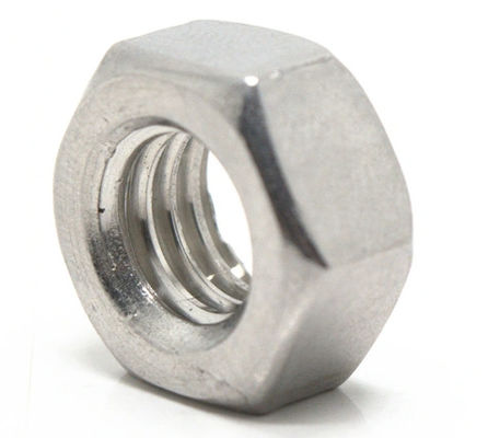 A2 Ss304 Mỏng Hex Nut Din 934 Chốt bằng thép không gỉ