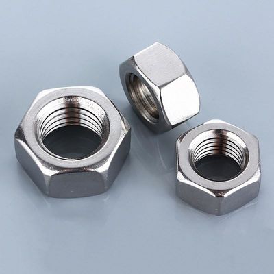 Metric A2 A4 Vật liệu Din 934 Đai ốc bằng thép không gỉ