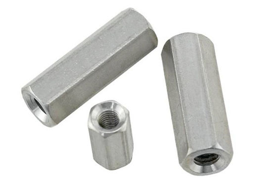 Din 6334 M10 Long Hex Nut Galvanized hoặc HDG Hexagon Coupling Nuts