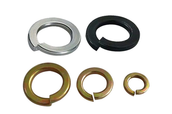 4.8 Lớp Din 127 Máy giặt lò xo bằng thép carbon Mạ kẽm trắng