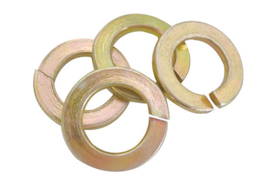 Máy giặt lò xo mạ kẽm màu đen Din 127 Thép carbon