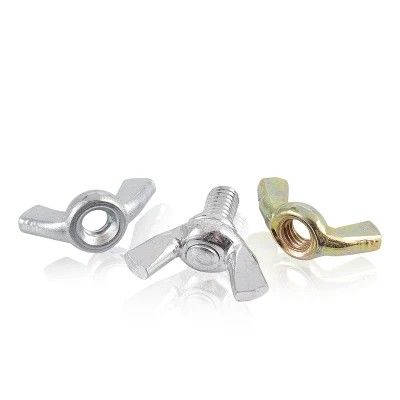 Lớp 4,8 8,8 Cánh đai ốc Din 315 Thép carbon mạ kẽm M8 Tay siết chặt