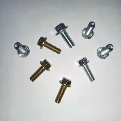 Tiêu chuẩn cao M10-36 Carbon Steel Flange Bolt Zinc Plated Class 4.8/8.8/10.9