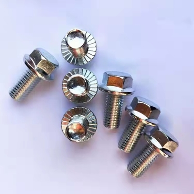 Tiêu chuẩn cao M10-36 Carbon Steel Flange Bolt Zinc Plated Class 4.8/8.8/10.9