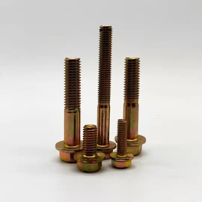 Tiêu chuẩn cao M10-36 Carbon Steel Flange Bolt Zinc Plated Class 4.8/8.8/10.9
