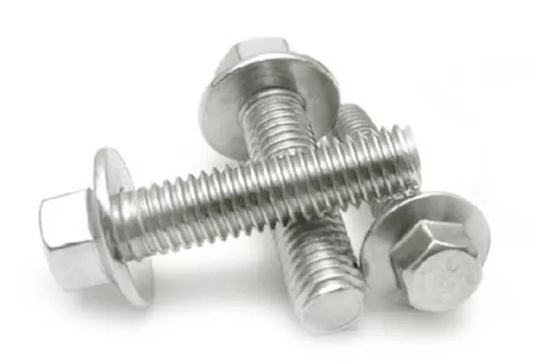 4.8/8.8/10.9 Chất liệu thép carbon Flange Bolt Carton Packaging Din 6921