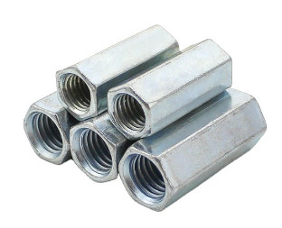 Tinh giáp Din 6334 M12 M16 Hex Head Nuts Carbon Steel Tiêu chuẩn ISO CE