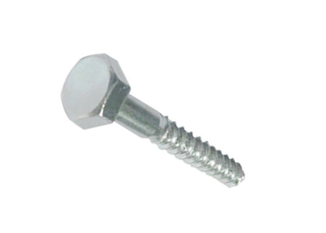 Hex Head Wood Screws Carbon Steel White Zinc Plated DIN571 M6-M12 cho các bộ buộc