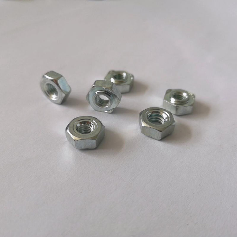 Hex hạt 4.8/8.8 lớp kẽm trồng thép carbon HDG hạt nhà máy
