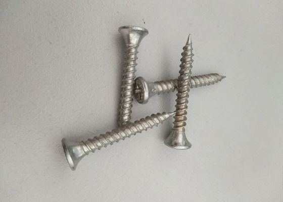 Thép carbon Full Thread Khô tường tự khoan vít đầu phẳng vít kim loại